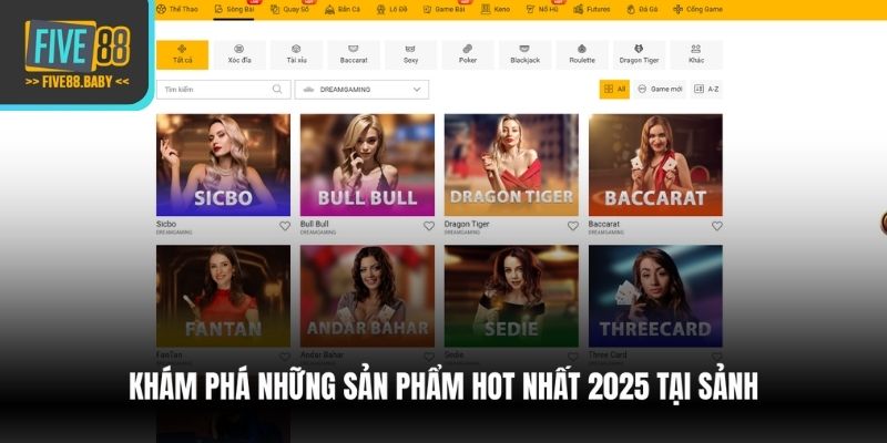 Khám phá những sản phẩm hot nhất 2025 tại sảnh